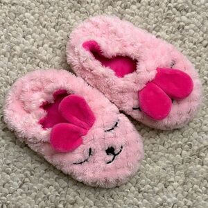 Cute Pink Bunny Slippers